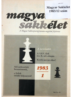 Magyar Sakkélet 1983/12 szám