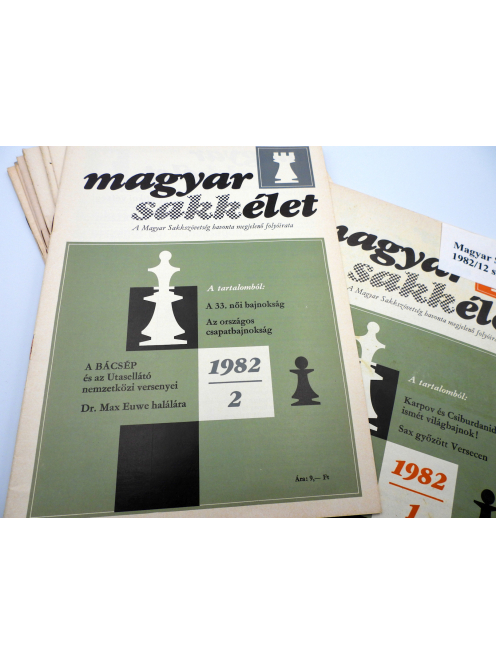 Magyar Sakkélet 1982/12 szám