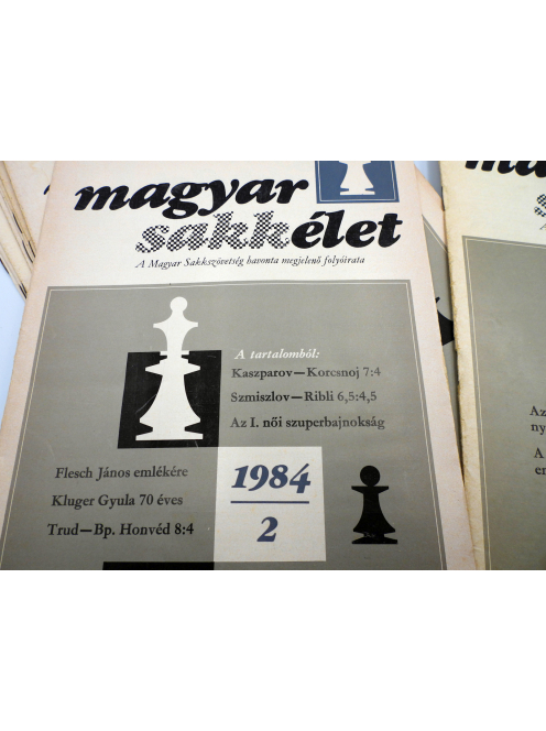 Magyar Sakkélet 1984/12 szám