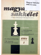 Magyar Sakkélet 1981/12 szám