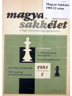 Magyar Sakkélet 1981/12 szám