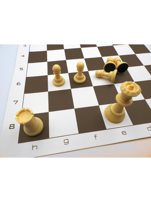 Vinyl chessboard 45 mm (brown)