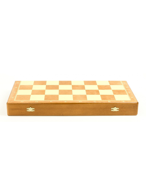 Tournament 6 chess set in wooden box (dark)