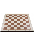 Inlaid wooden chessboard 50 mm (mahogany/maple) - light