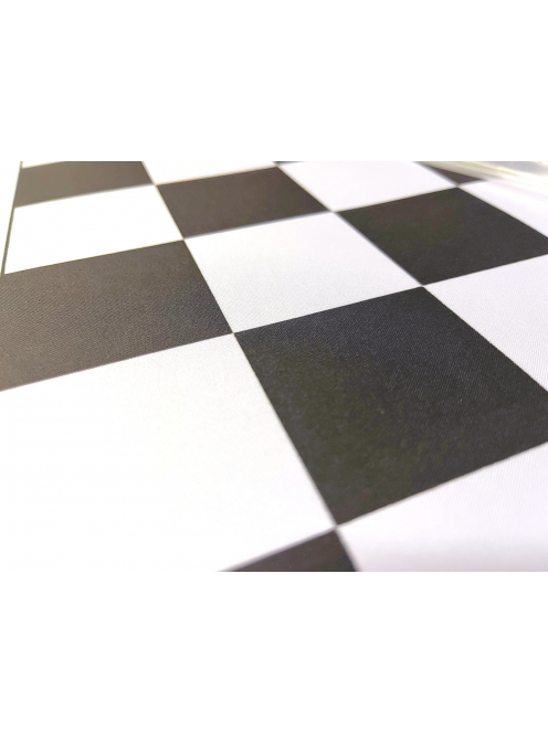 Vinyl chessboard 57 mm (black)