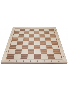 Inlaid wooden chessboard 57 mm (mahogany/maple) - light