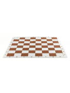 Vinyl chessboard 57 mm (brown)