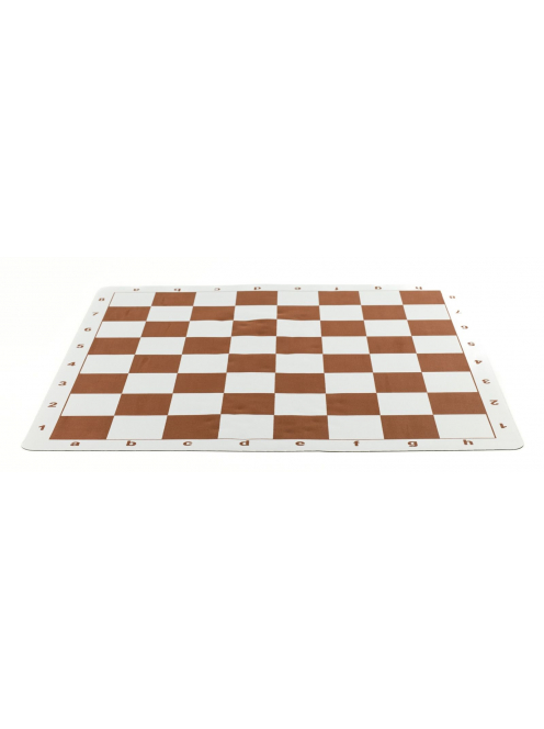 Vinyl chessboard 57 mm (brown)