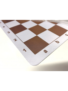 Vinyl chessboard 57 mm (brown)