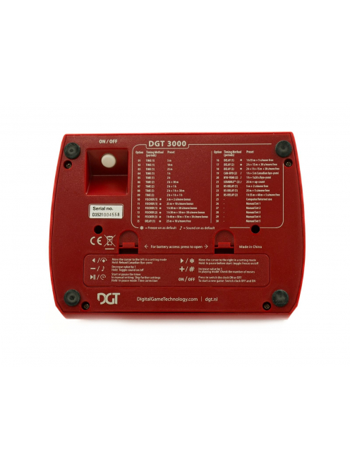 DGT 3000 - Digital chess clock (Official FIDE)