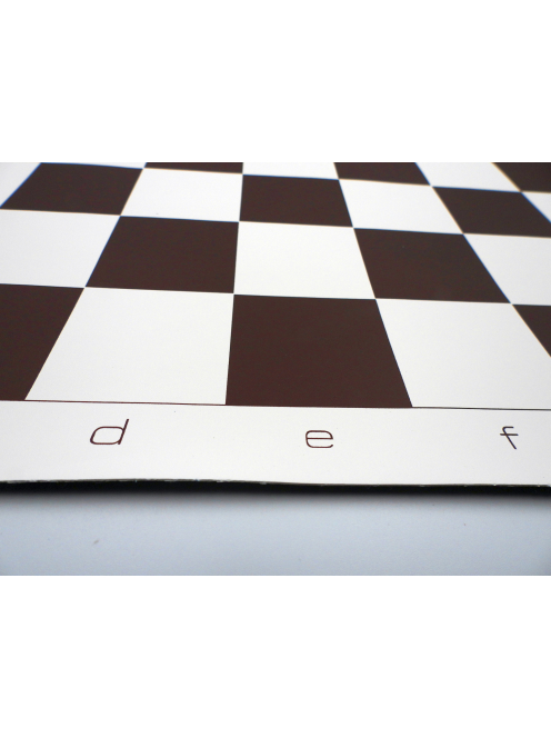 Vinyl chessboard 55 mm (brown)