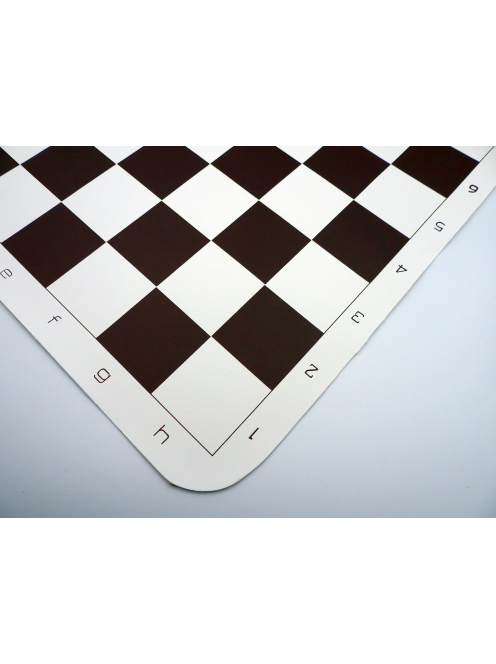 Vinyl chessboard 55 mm (brown)