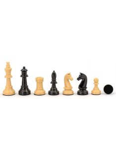 Bundesliga plastic chessmen in textil bag