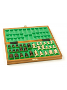 Wooden boxed magnetic chess set