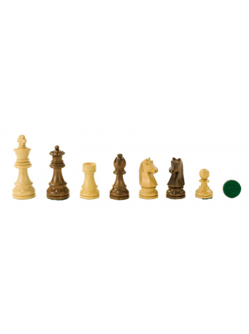 DELHI Classic Staunton Chess Pieces - 96mm King