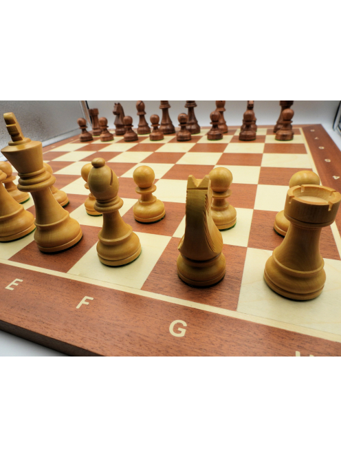 DELHI Classic Staunton Chess Pieces - 96mm King