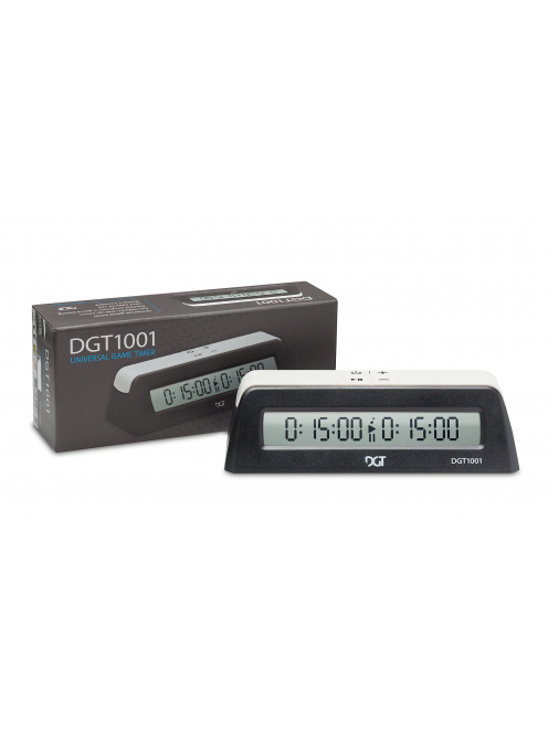 DGT 1001 - Digital chess clock (black)