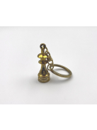 QUEEN - Gold-colored metal keychain